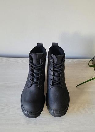 Ботинки кожаные оригинал ecco grainer 214713 гг.37,38 2