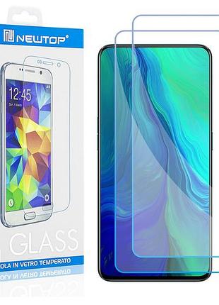 Захисне скло newtop glass film, сумісно з oppo reno 6 4g, тонке 0,3 мм твердість 9h із загартованого скла, захист від подряпин
