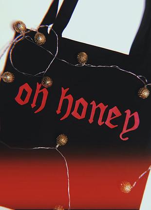 Шоппер з написом oh honey