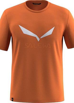 Футболка salewa solidlogo dri-release лучшая цена с быстрой доставкой по украине
