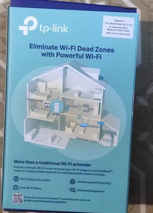 Беспроводная точка доступа tp-link re450 ac1750, двухдиапазонный усилитель wi-fi сигнала