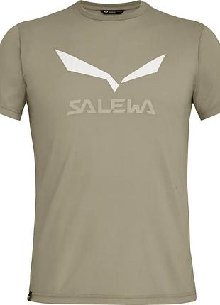 Футболка salewa solidlogo dri-release лучшая цена с быстрой доставкой по украине