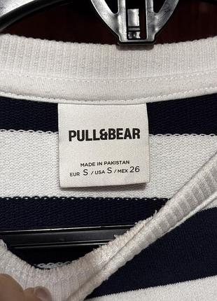 Світшот в полоску pull&bear р.s-m 3