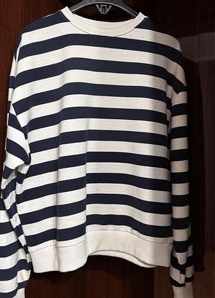 Світшот в полоску pull&bear р.s-m 2