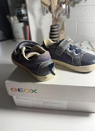 Кросівки для хлопчика geox сині 2
