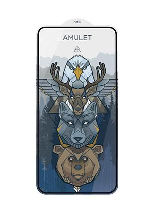 Защитное стекло amulet 2.5d hd antistatic 0.33 мм для iphone 15 pro max черный