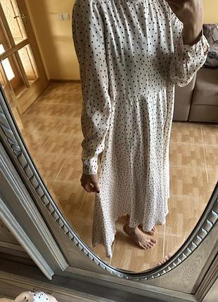Плаття міді в горох від zara 2