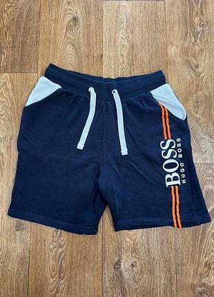 Шорти boss hugo boss navy sweat shorts