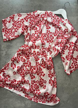 Атласний халатик h&m 6