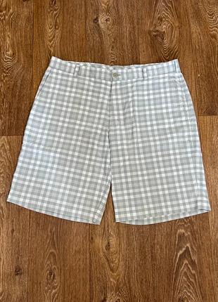 Шорти nike golf dri-fit plaid grey shorts