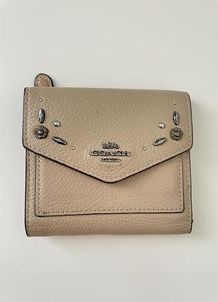 Фірмовий оригінальний шкіряний гаманець кошельок від coach