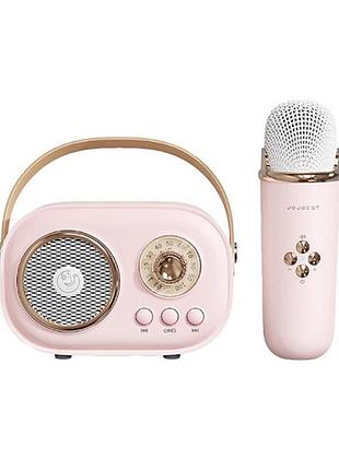 Беспроводной микрофон для караоке, колонка speaker c20 plus
