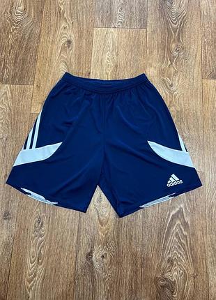 Спортивні шорти adidas climalite navy blue shorts