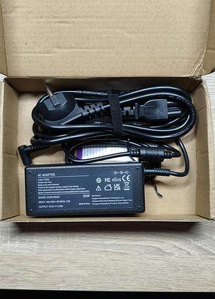 Блок питания 19.5v 3.33a 65w 4.5х3.0 мм (синий штекер) для ноутбука