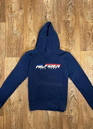 Худі tommy hilfiger new york navy hoodie