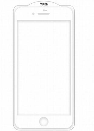 Защитное стекло sklo 5d (тех.пак) для apple iphone 7 / 8 / se (2020) (4.7") белый