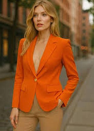 Бавовняний фірмовий жакет/ xs/ brend massimo dutti