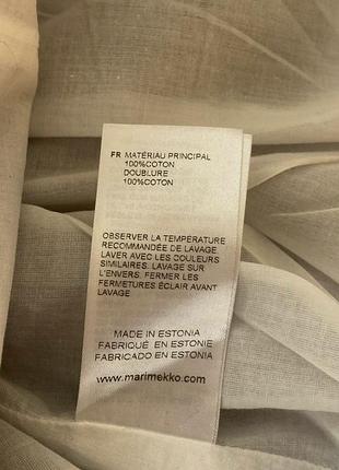 Сукня marimekko 100% бавовна 6