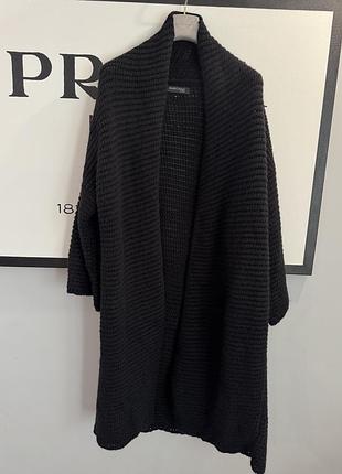 Довгий в'язаний кардиган оверсайз marciano (guess)