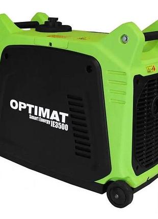 Инверторный генератор optimat smart energy ie3500 3/3,5 квт, электростартер, закрытый корпус