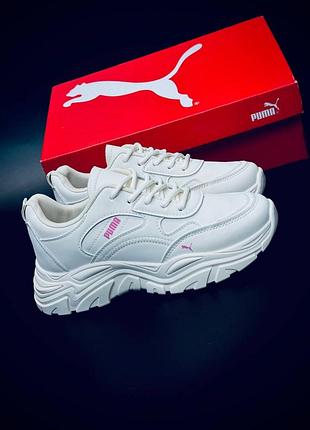 Осенние женские кроссовки puma белые женские пума жэнкие осеннее кроссовки puma пума новинка 36-41