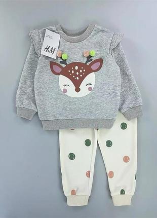 Костюм h&m для дівчинки оленя дісней