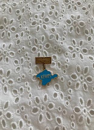 Пін брошка значек вінтаж крим літак