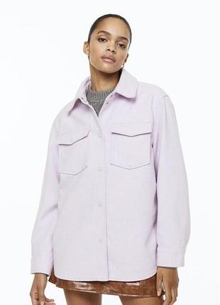 Сорочка жіноча h&m бузкова