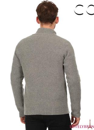 Cos швеция р. l/50 мужской свитер 75% шерсть шерстяной зимний вязаный джемпер2 фото