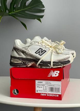 😍 женские кроссовки new balance 509 beige black custom