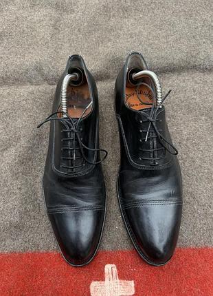 Шкіряні туфлі santoni 4