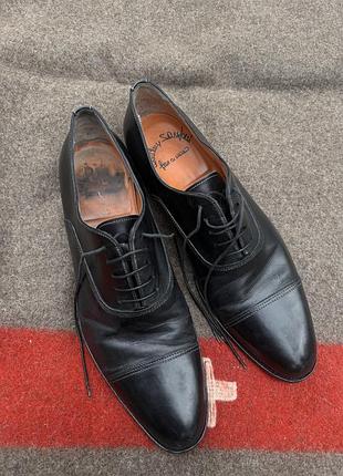 Шкіряні туфлі santoni 6