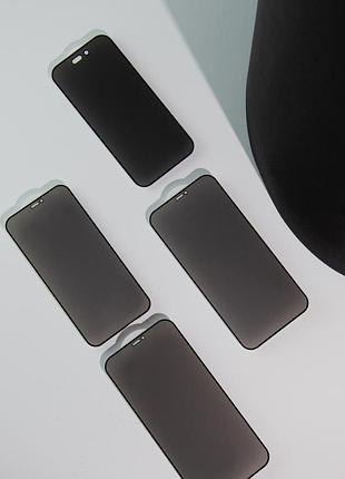 Защитное стекло privacy 5d (тех.пак) для apple iphone 13 mini (5.4") черный