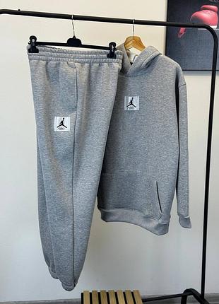 Спортивний чоловічий 💥 костюми jordan flight ( фліс )   🏷️розміри s,m,l,xl  💰2999 грн