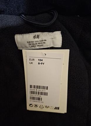 Куртка для дівчинки h&m зимова з принтом 10