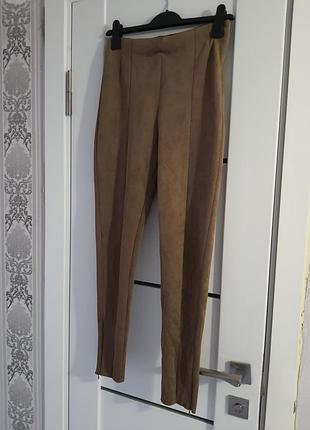 Брюки брюки лосины zara