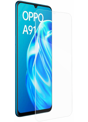 Гидрогелевая защитная пленка на oppo a91 на весь экран прозрачная