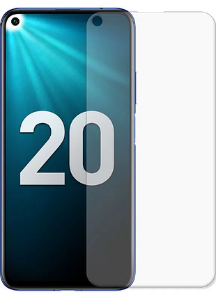 Гидрогелевая защитная пленка на huawei honor 20 на весь экран прозрачная