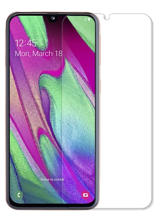 Гидрогелевая защитная пленка aurora aaa на samsung galaxy a40 на весь экран прозрачная