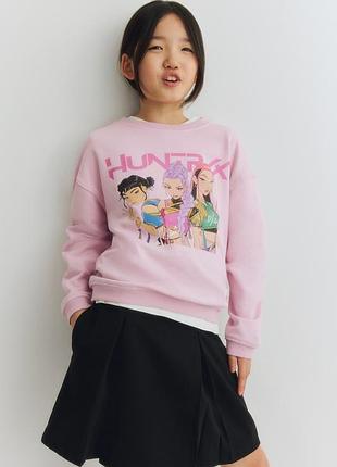 Толстовка с декоративным рисункомрика94op demon hunters h&amp;m 9769