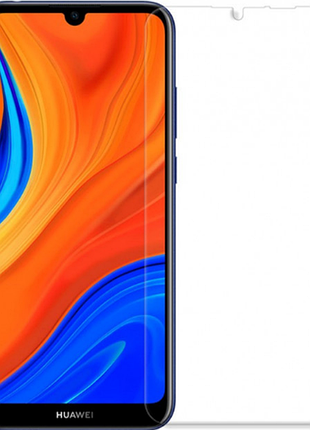 Гидрогелевая защитная пленка на huawei y6s на весь экран прозрачная