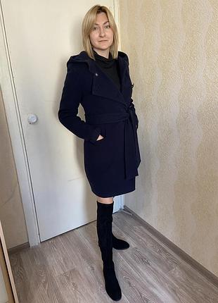 Кашеміриве зимове пальто
