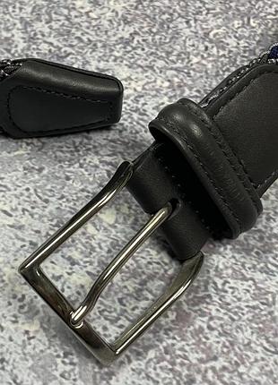 Элитный плетеный ремень anderson's stretch woven belt (original) 3