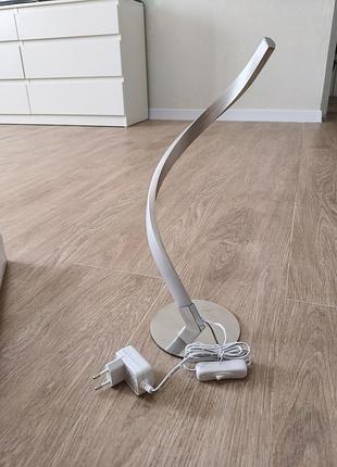 Светодиодная настольная лампа dinglilighting depuley ws-mpt10-5b 5w (матовый никель) / современная led лампа-спираль для дома и офиса