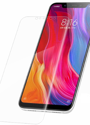 Гидрогелевая защитная пленка на xiaomi mi 8 на весь экран прозрачная