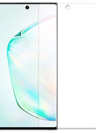 Гідрогелева захисна плівка на samsung galaxy note 10 на весь екран прозора
