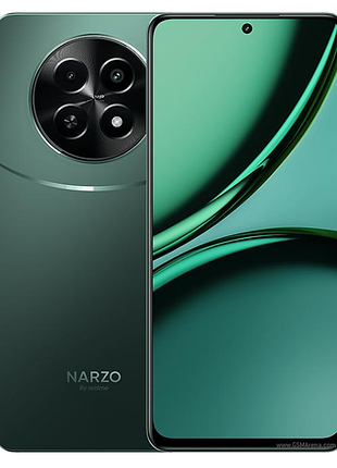 Гідрогелева захисна плівка на realme narzo 70x на весь екран прозора