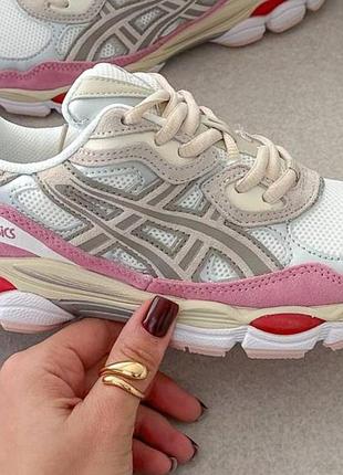 Asics gel-nyc white pink