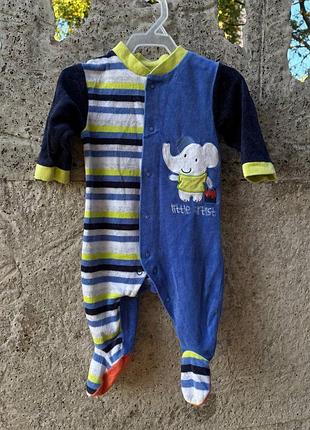 Велюровый человечек 
baby club
рост 62-68 см
