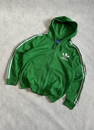 Спортивна кофта чоловіча adidas firebird зелена